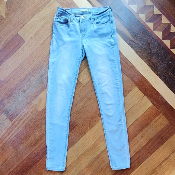 Levi's Denim - Levi's Light Wash 710 Super Skinny Jeans Size 28